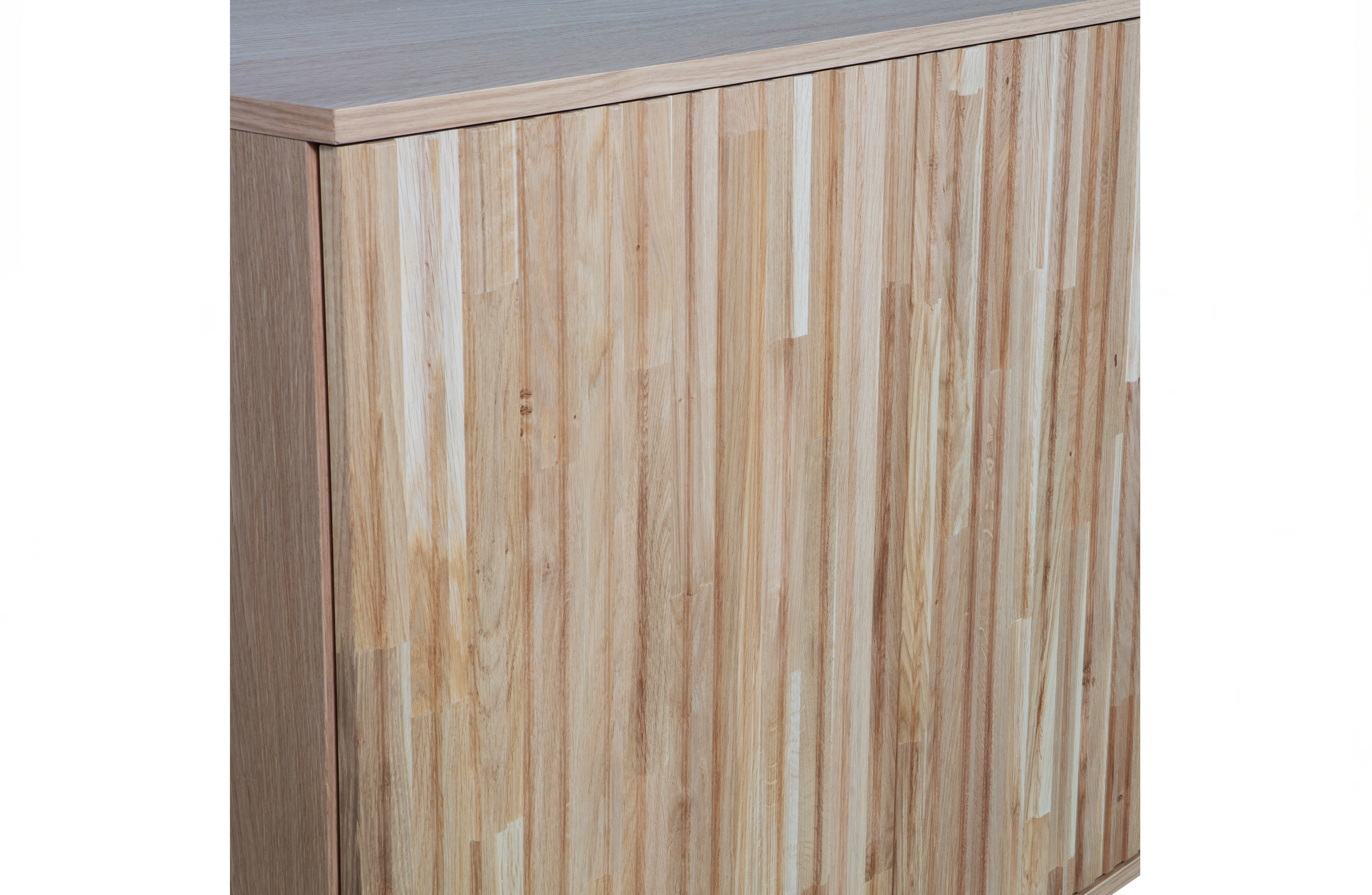 New gravure sideboard 200 cm oak naturel [fsc] | Storage | Living | Woood