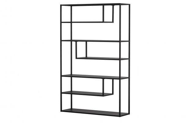Teun cabinet xl metal black | Storage | Living | Woood